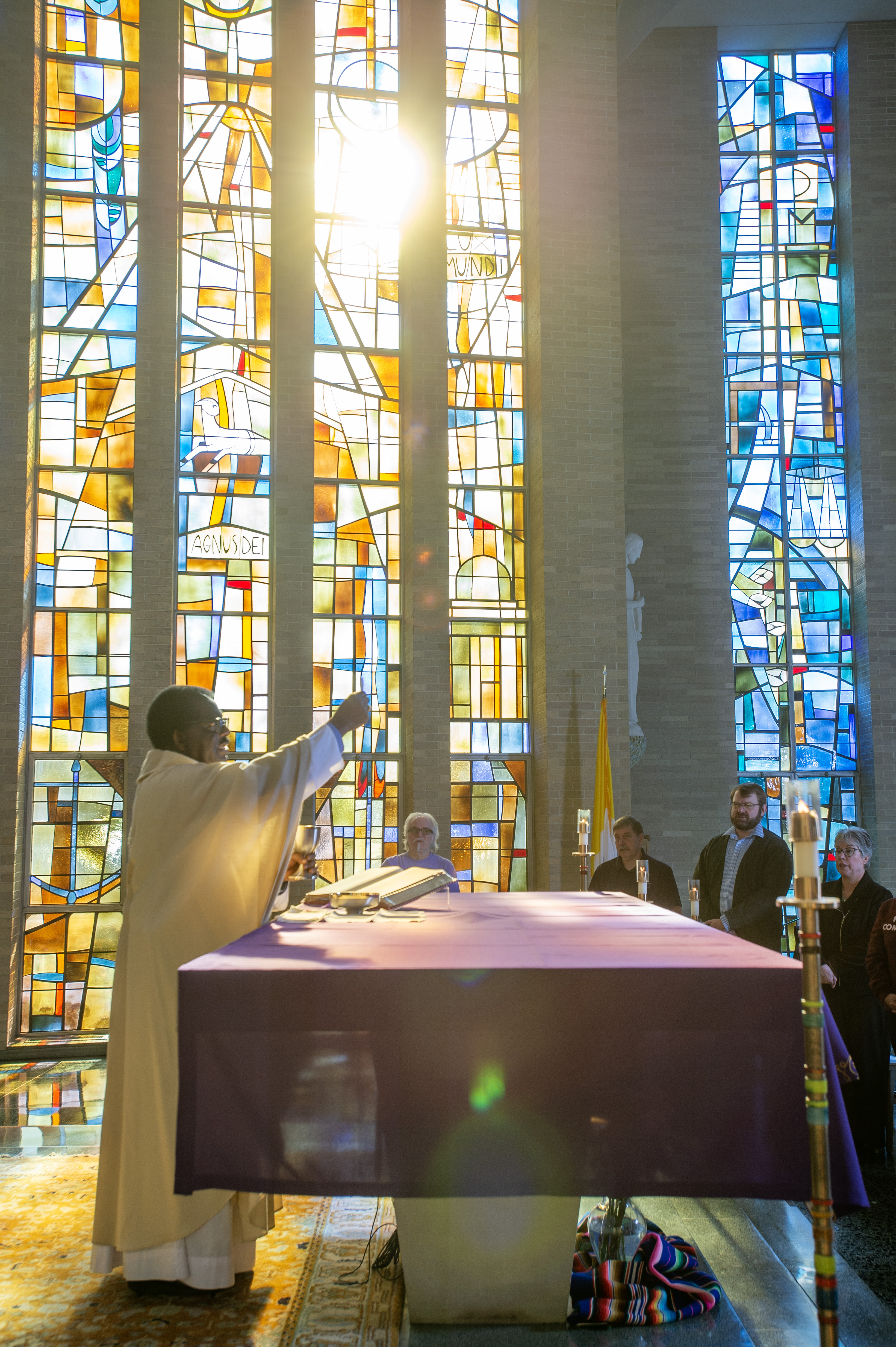 Mass at Mater Dei Chapel