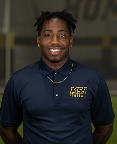 Mount St. Joseph University student, Anthony Wright smiling