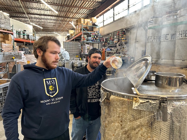 kyle and evan beer brewing