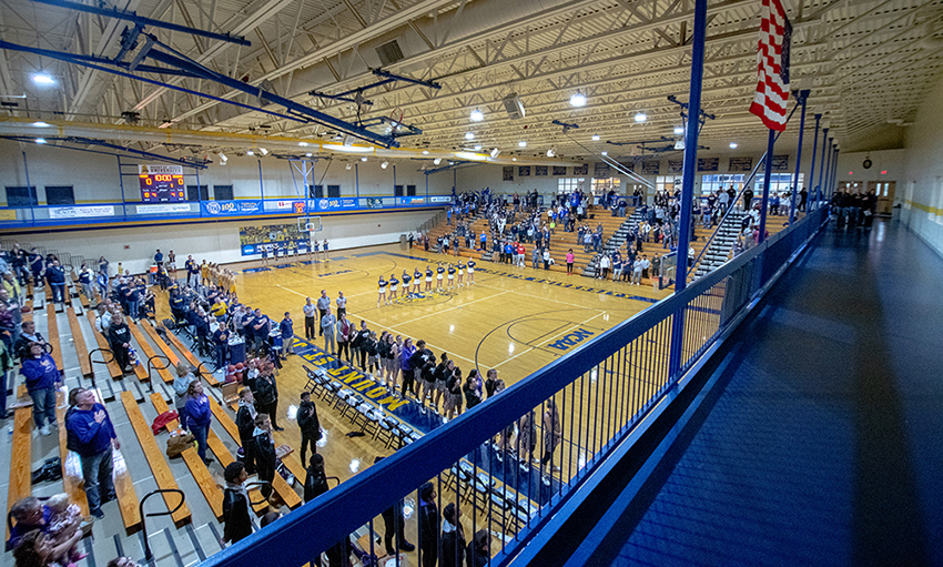 harrington center gymnasium basketball and volleyball courts for rent