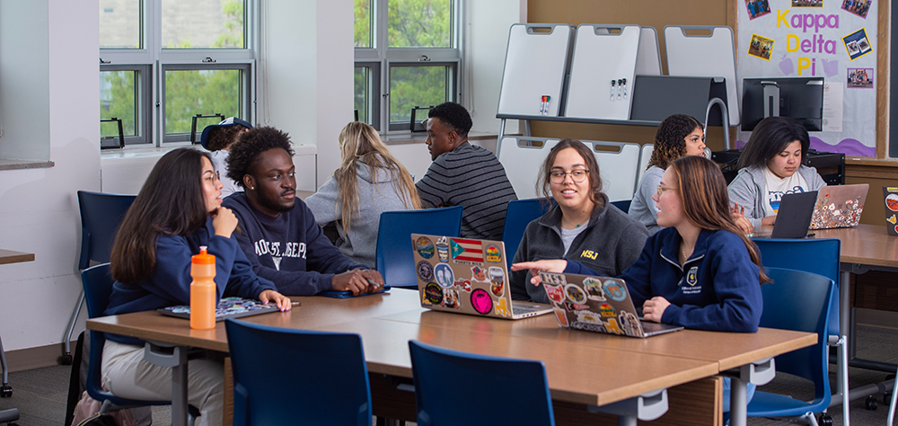 msj students in classroom