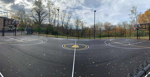 Mount Brings Basketball and Futsal Court to Campus