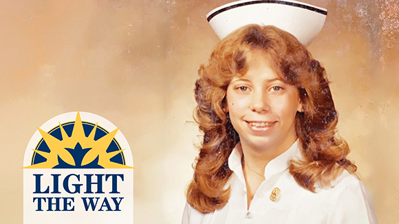 leeann ernst smiling in nurse uniform